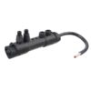 Reducing end connector