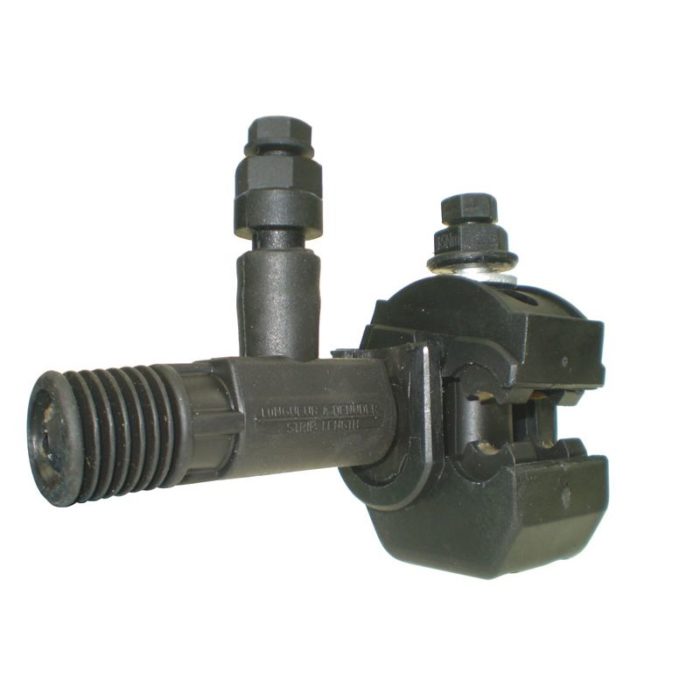 Network insulation piercing connector with dismountable tap contact