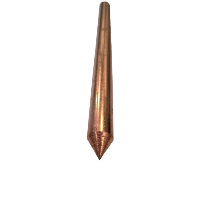 Piquet de terre acier cuivré lisse – Image 19