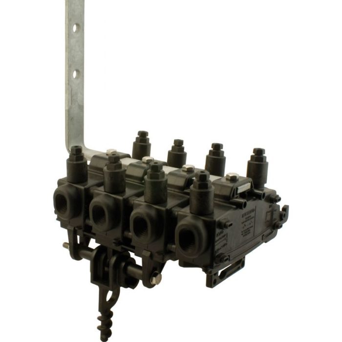 Interrupteur sectionneur quadruple pôle à fusible 160A