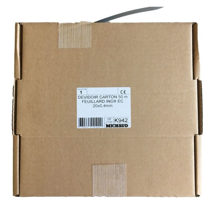 Stainless steel strap carboard winder