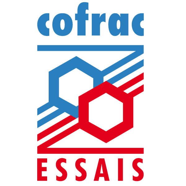 logo Cofrac Essais Notre laboratoire d'essai est accrédité par la COFRAC