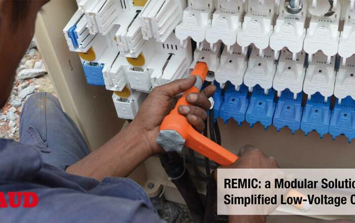 REMIC: a Modular Solution for Simplified Low-Voltage Connections