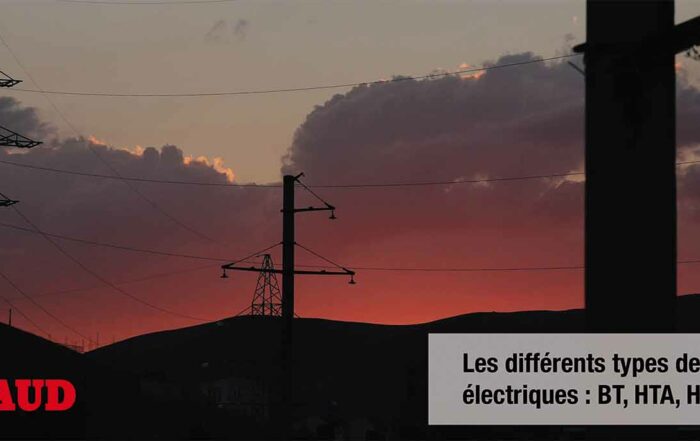 Les différents types de réseaux électriques : BT, HTA, HTB